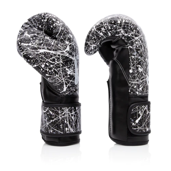 Боксерські рукавиці Fairtex BGV14PT Painter Boxing Gloves Black White