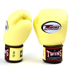 Боксерські рукавиці Twins Velcro BGVL3 Vanilla