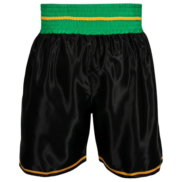 Боксерські шорти WBC by TITLE Boxing Professional Boxing Trunks Black Green