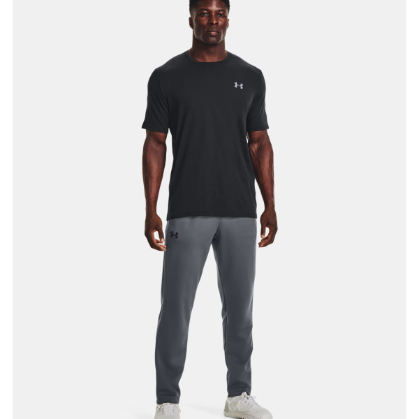 Футболка Under Armour Charged Cotton Left Chest Lockup Black