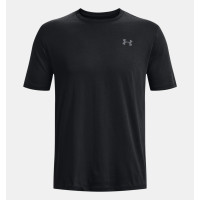 Футболка Under Armour Charged Cotton Left Chest Lockup Black