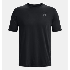 Футболка Under Armour Charged Cotton Left Chest Lockup Black
