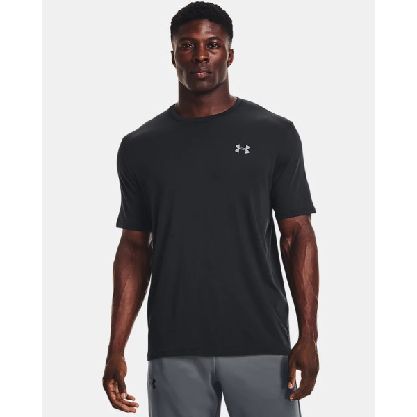 Футболка Under Armour Charged Cotton Left Chest Lockup Black