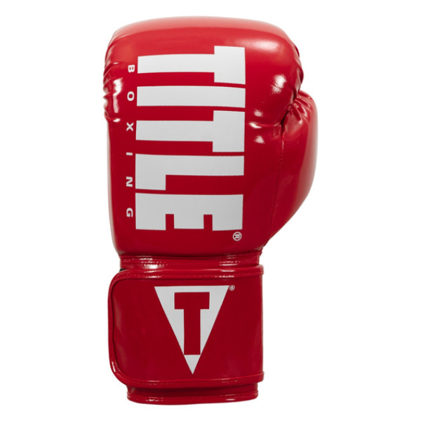Боксерські рукавиці Title Boxing Inferno Intensity Elastic Training Gloves Red White