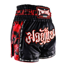 Шорти для тайського боксу Twins TBS-SK1 Skull Black