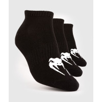 Шкарпетки Venum Classic Footlet Sock set of 3 Black White