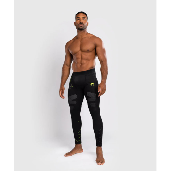 Компресійні штани Venum Training Camp 4.0 Spats - Black/Neon Green