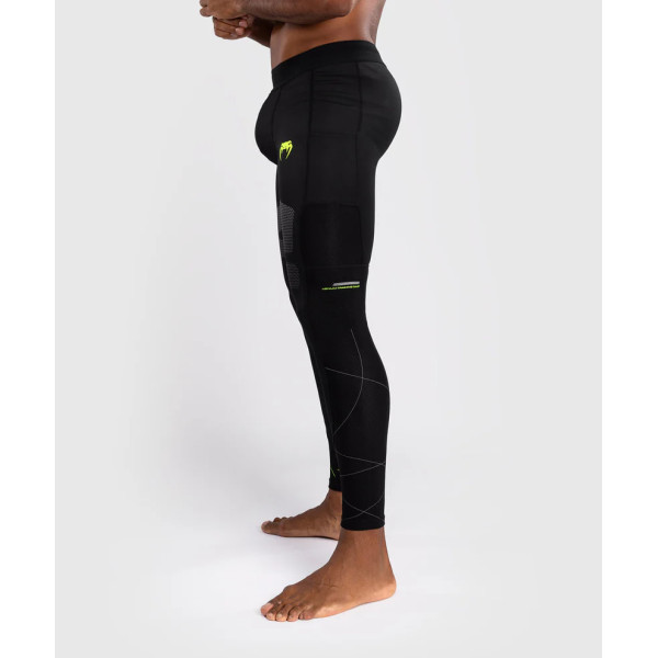 Компресійні штани Venum Training Camp 4.0 Spats - Black/Neon Green