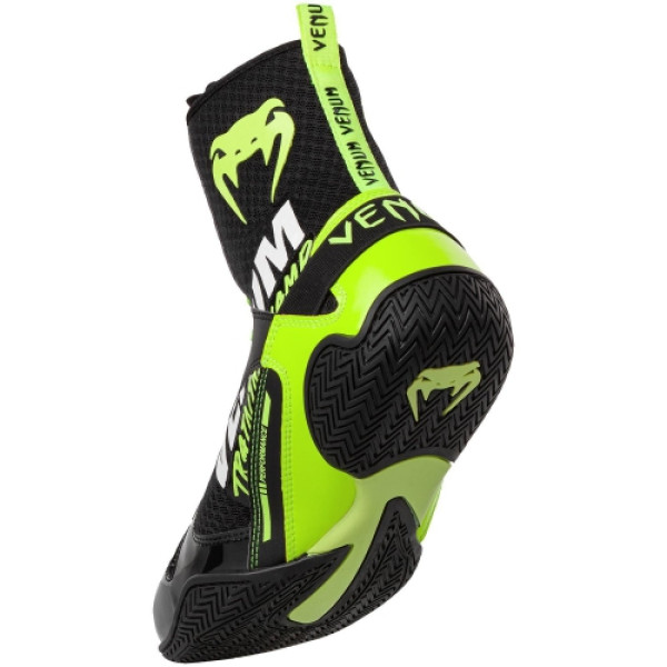 Боксерки Venum Elite VTC 2 Edition Boxing Shoes Black Neo Yellow