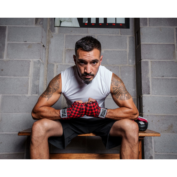 Бинти Title Boxing Print Hand Wraps 180 Black Red