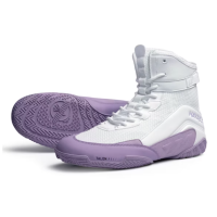 Боксерки Hayabusa Talon Boxing Shoes White Lavender