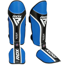 Захист гомілки RDX SHIN INSTEP AURA PLUS T-17 BlueBlack