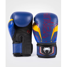 Боксерські рукавички Venum Elite Evo Boxing Gloves - Blue Yellow