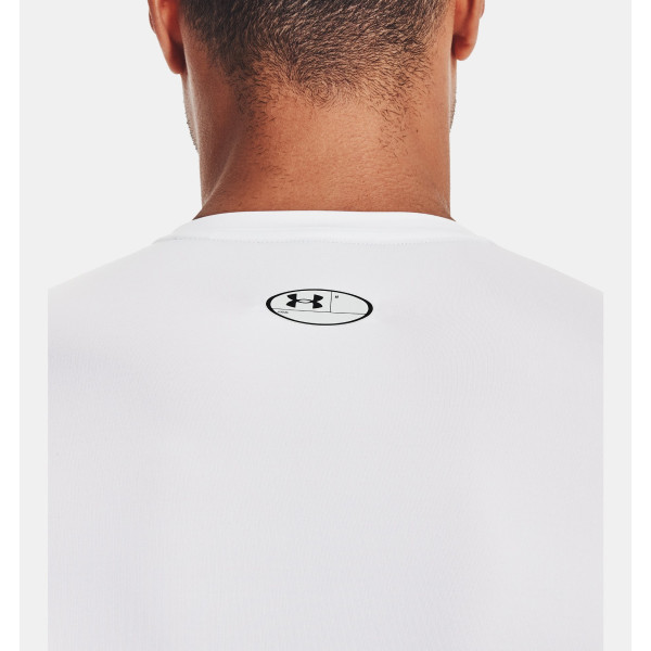 Компресійна футболка Under Armour HeatGear® White Black