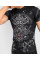 Рашгард Venum Gladiator 5.0 Men's Short Sleeve Rashguard Black Silver