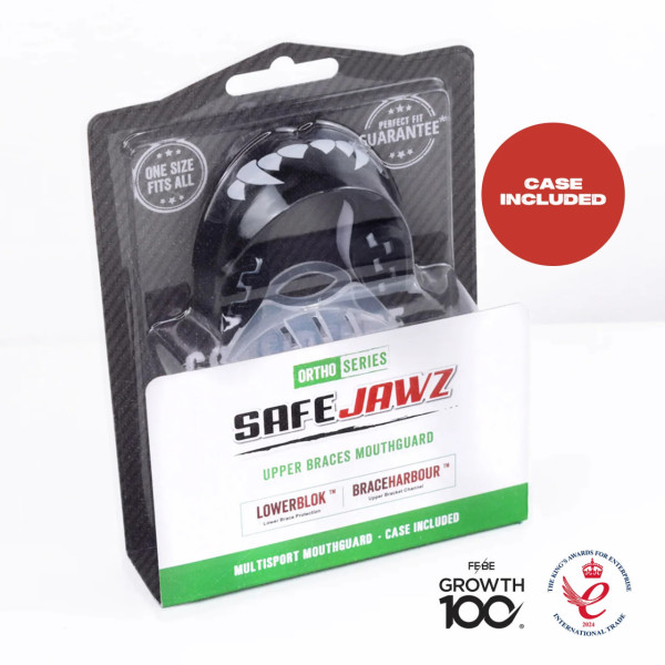 Капа для брекетів SafeJawz Ortho Series 'Fangz' Mouthguard for Braces Adult