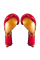 Боксерські рукавиці Cleto Reyes High Precision Leather Training Gloves Red Gold