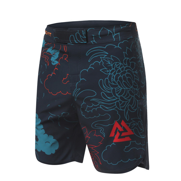 Шорти для MMA Peresvit Koi Blue Orange Red