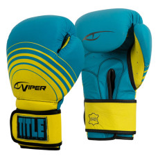 Боксерські рукавиці Title Boxing Viper Select Training Gloves 2.0 Blue Lime