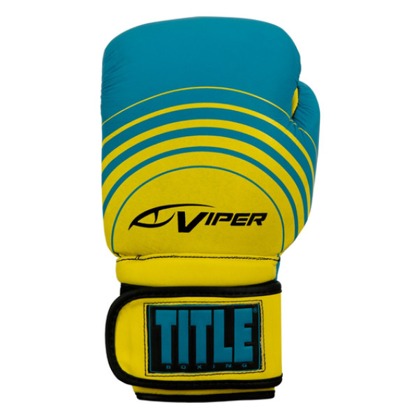 Боксерські рукавиці Title Boxing Viper Select Training Gloves 2.0 Blue Lime