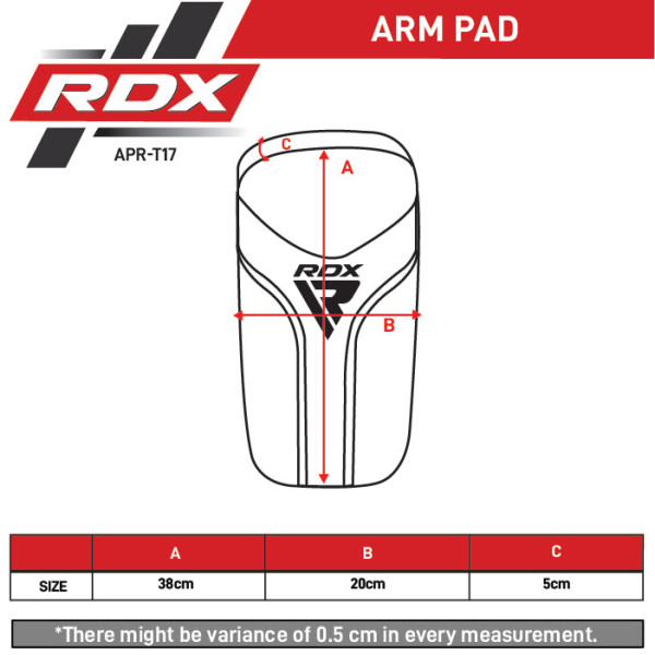 Тай-пад RDX Arm Pad Aura Plus T-17 Golden