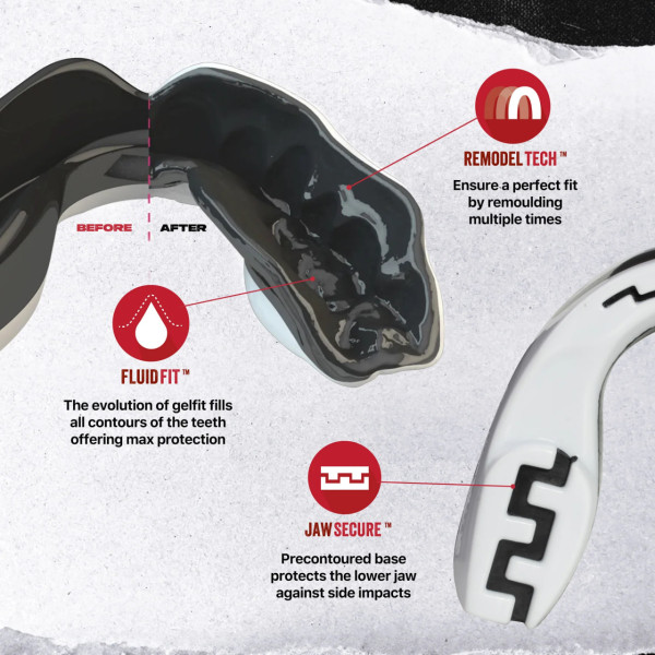 Капа SAFEJAWZ® Extro Series 'Mo' Mouthguard Adult
