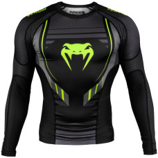 Рашгард Venum Technical 2.0 Rashguards Long Black Yellow
