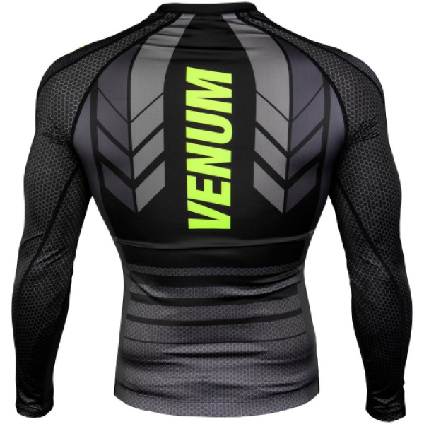 Рашгард Venum Technical 2.0 Rashguards Long Black Yellow