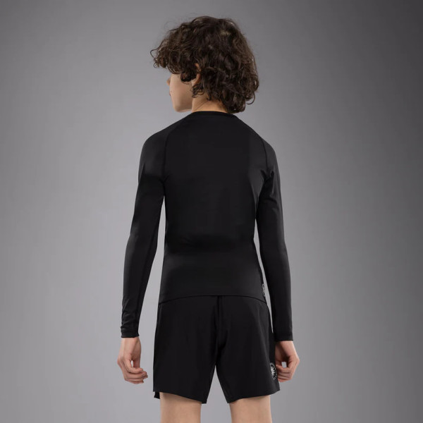 Дитячий рашгард Venum Contender Kids Rashguards Long Sleeves - Black