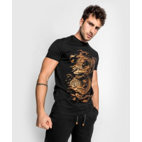 Футболка Venum Dragon's Flight T-Shirt Black Bronze