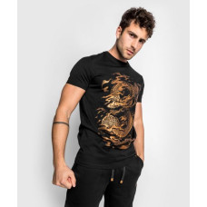 Футболка Venum Dragon's Flight T-Shirt Black Bronze