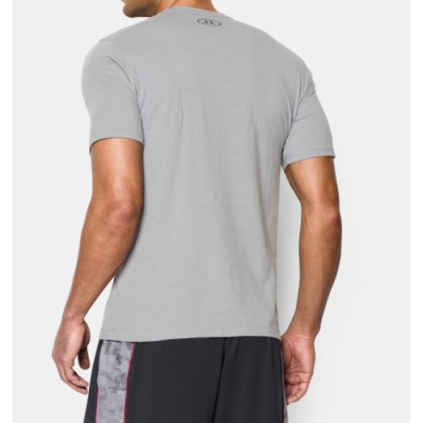 Футболка Under Armour Sportstyle Logo T-Shirt Grey