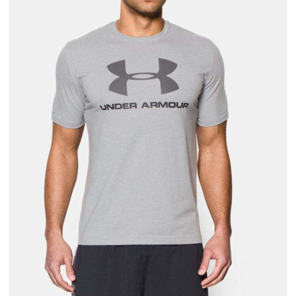Футболка Under Armour Sportstyle Logo T-Shirt Grey