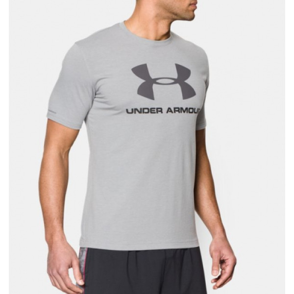 Футболка Under Armour Sportstyle Logo T-Shirt Grey