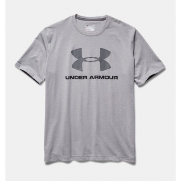 Футболка Under Armour Sportstyle Logo T-Shirt Grey