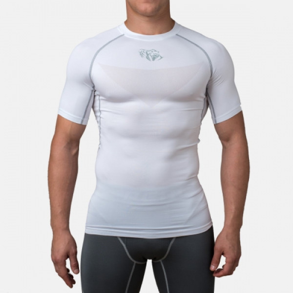 Компресійна футболка Peresvit Air Motion Snow Grey Short Sleeve
