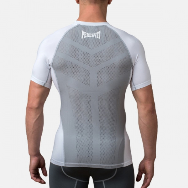 Компресійна футболка Peresvit Air Motion Snow Grey Short Sleeve