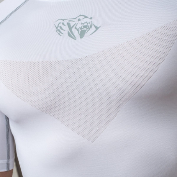 Компресійна футболка Peresvit Air Motion Snow Grey Short Sleeve