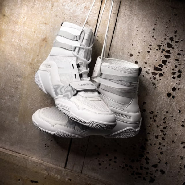 Боксерки Hayabusa Strike Boxing Shoes White