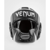 Боксерський шолом Venum Challenger Headgear Black Silver