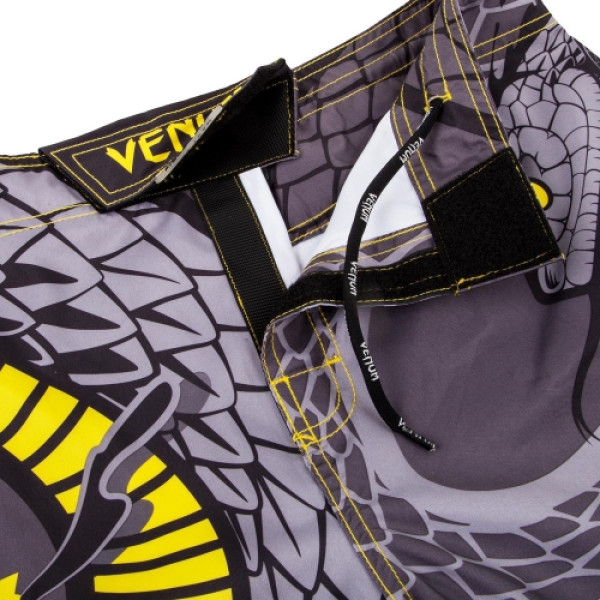 Шорти для MMA Venum Snaker Fightshorts Black Yellow