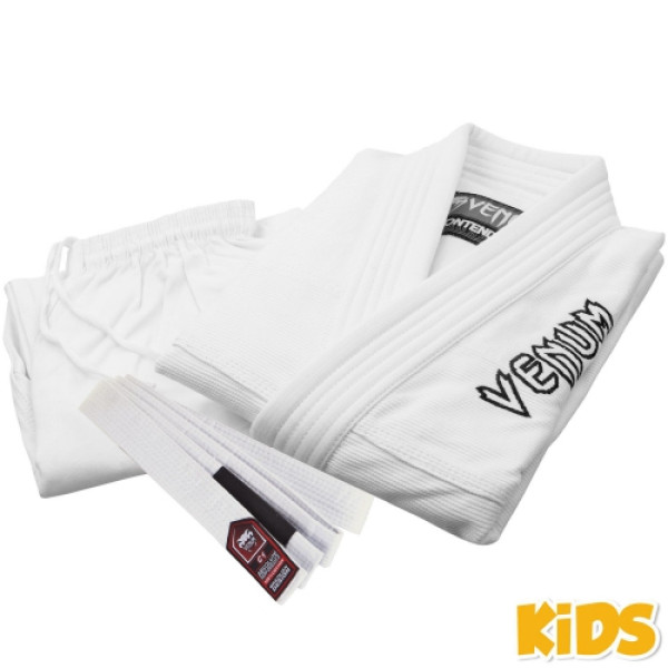 Дитяче кімоно Venum Contender Kids BJJ Gi White