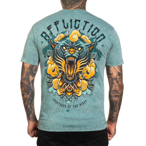 Футболка Affliciton Ancient Moon Tee Trellis Lava Wash