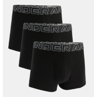Труси чоловічі Under Armour Performance Cotton 3" 3 Pack Black Steel