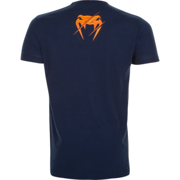 Футболка Venum Train Hard Hit Heavy T-Shirt Blue