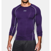 Компресійна футболка Under Armour HeatGear Compression Long Sleeve Stealth Purple