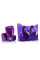 Боксерські рукавиці Fairtex BGV22 Metallic Purple