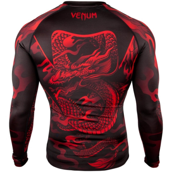 Рашгард Venum Dragons Flight Rashguard Long Sleeves Red