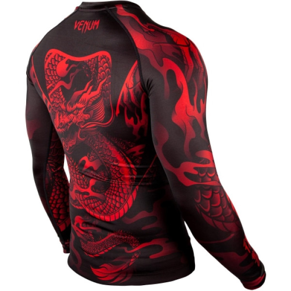 Рашгард Venum Dragons Flight Rashguard Long Sleeves Red