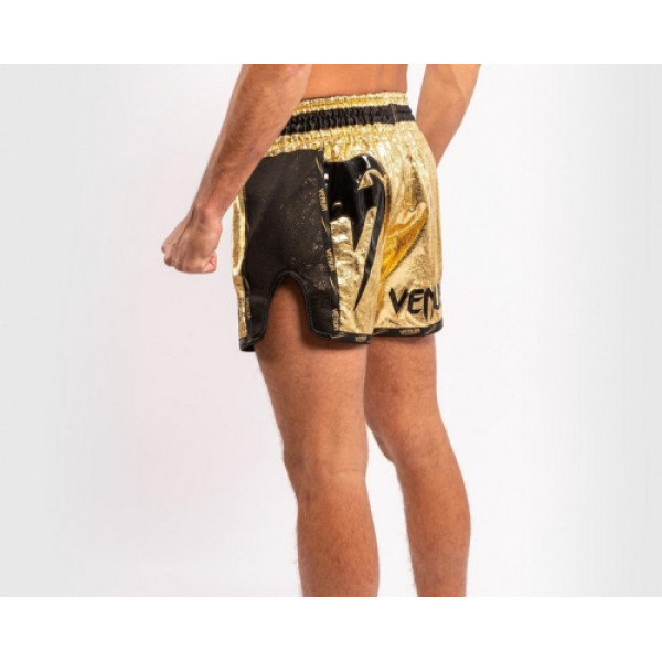 Шорти для тайського боксу Venum Giant Foil Gold Black